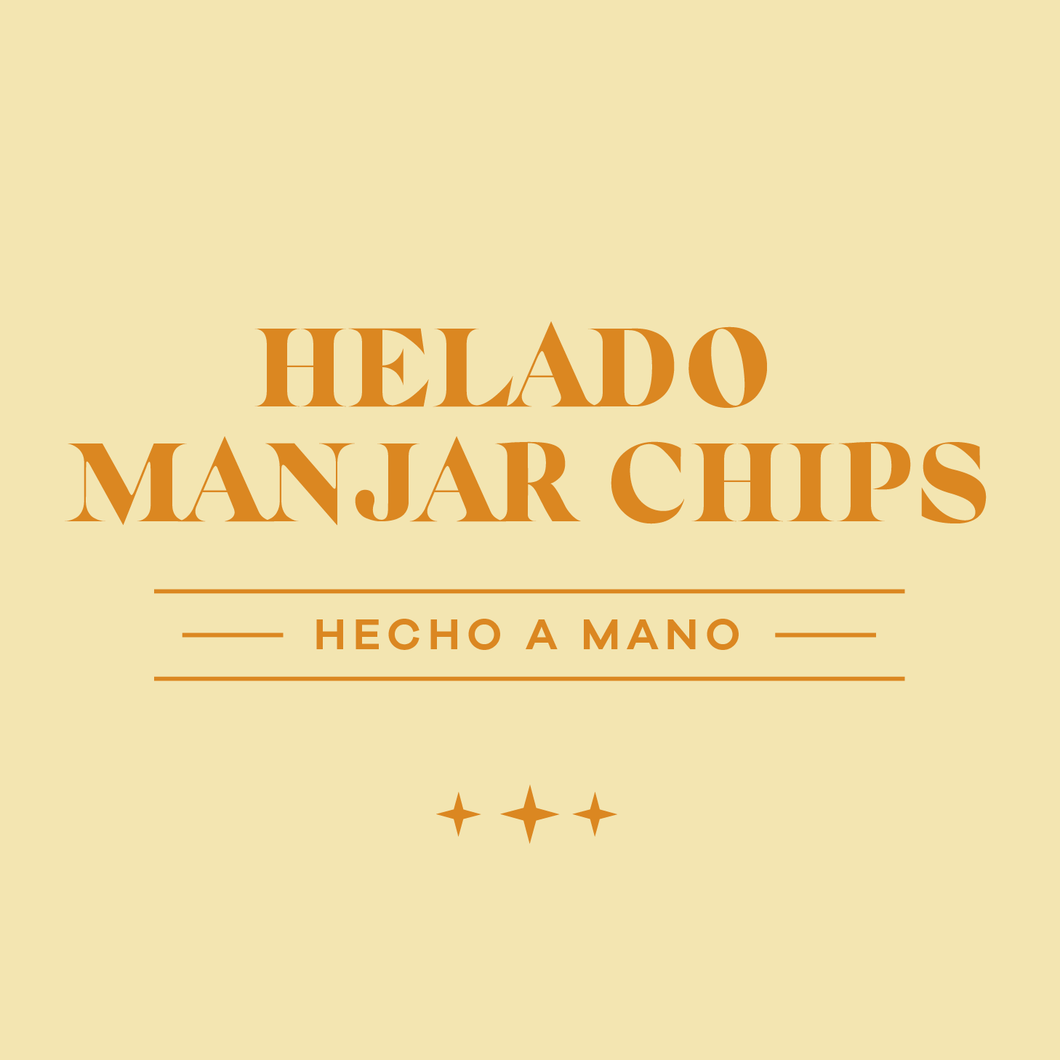 HELADO MANJAR CHIPS