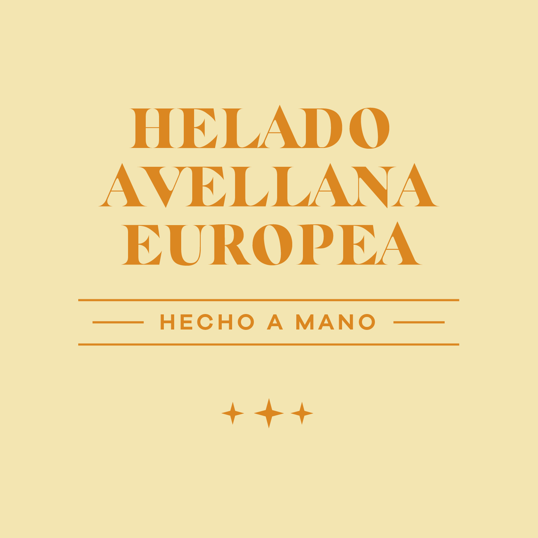 HELADO DE AVELLANA EUROPEA