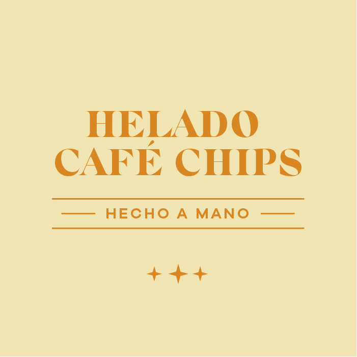 HELADO CAFÉ CHIPS